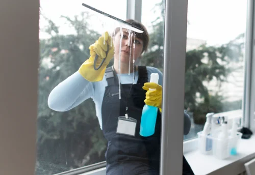 Nettoyage de vitres intérieures et extérieures à Montaigu